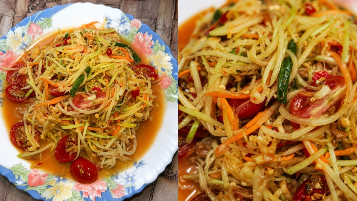 Somtam Thai Pedas & Masam, Sekali Cuba Terus Terbayang Rasa Macam Makan Di Kedai Siam