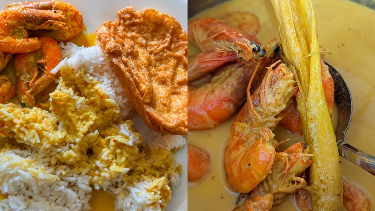 Udang Masak Lemak Cili Padi Yang Wajib Dicuba, Kuahnya Sedap Sampai Nasi Pun Nak Bertambah
