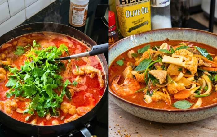cara buat tomyam campur