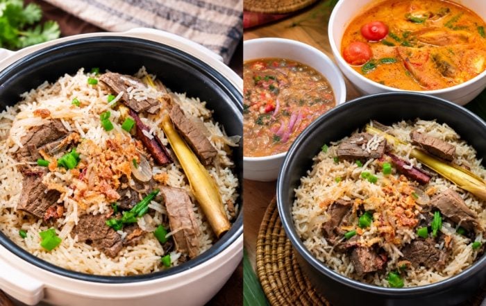 air asam nasi daging