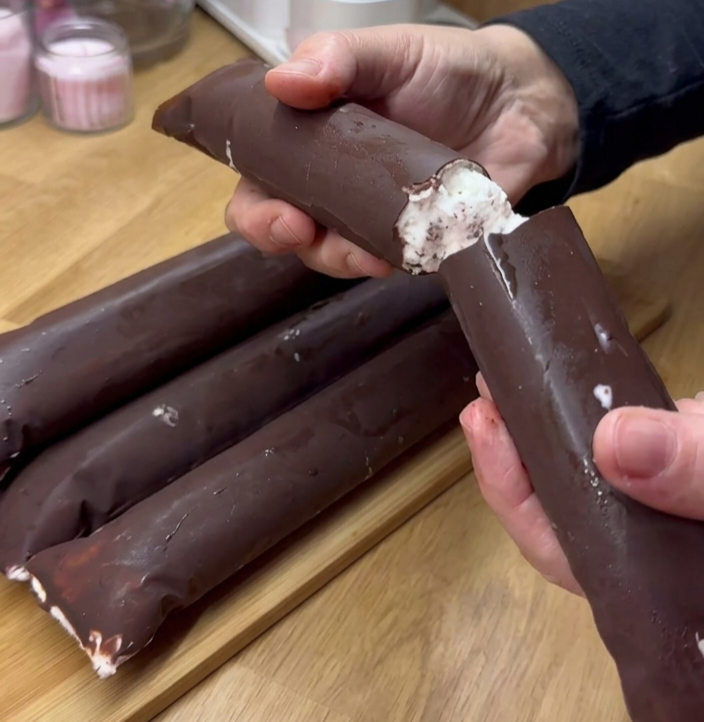 aiskrim coklat krim