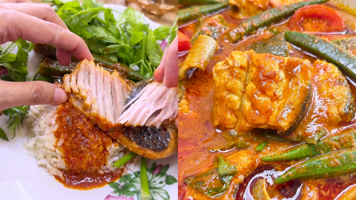Resipi Asam Pedas Pari, Kuah Pekat Kaw & Ikan Lembut… Memang Padu Dengan Nasi Panas!