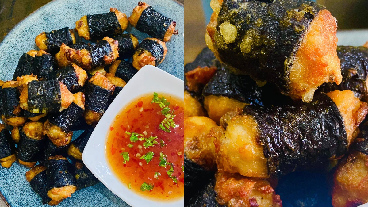 Resipi Ayam Gulung Seaweed Rangup, Buat Sepinggan Untuk Kudapan Memang Tak Cukup!