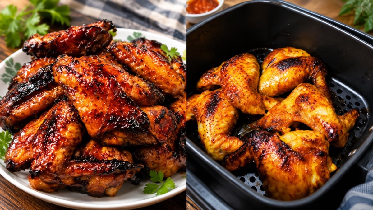 Ayam Madu Bakar Air Fryer, Resipi Simple Tapi Rasanya Buat Nak Tambah Berkali-kali
