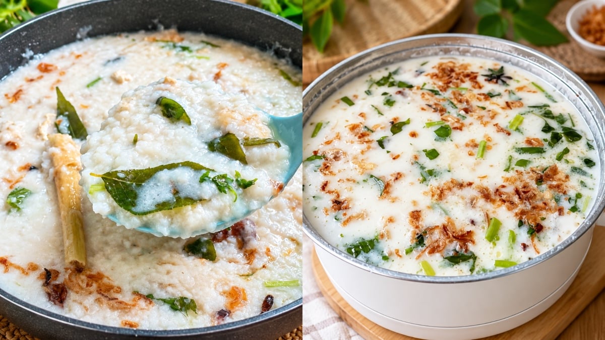 Bubur Kanji Kedah Ikut Cara Lama Mak Mentua, Lemak & Wangi Jadi Kegemaran Ramai Di Surau!