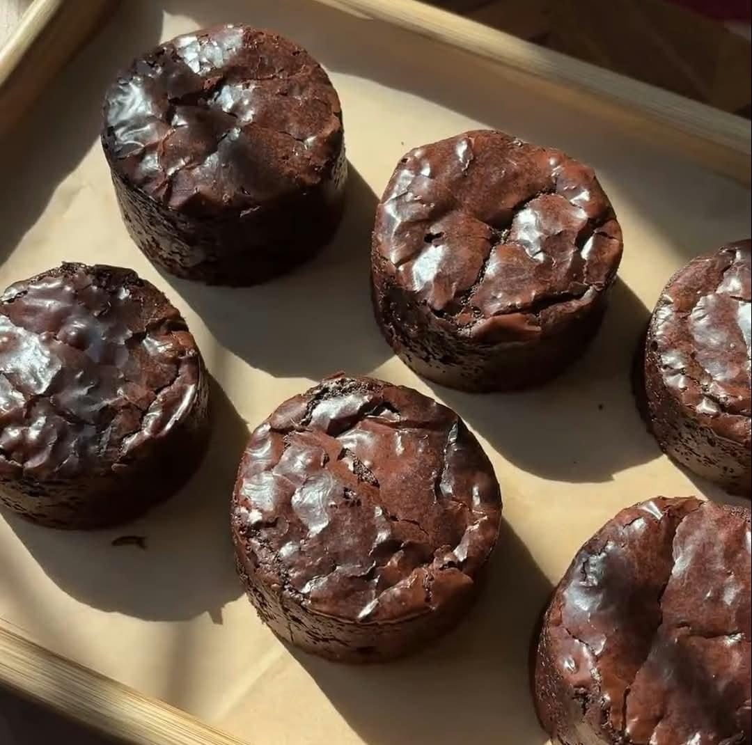 cara buat mini brownies