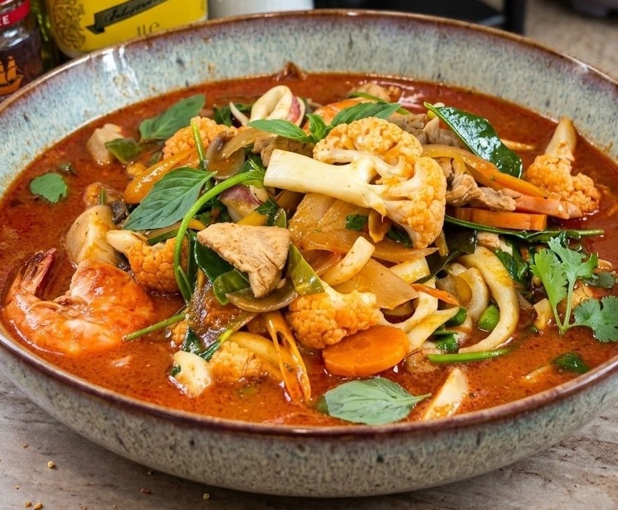 cara buat tomyam campur
