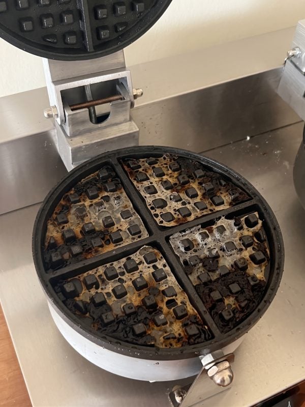 mesin waffle