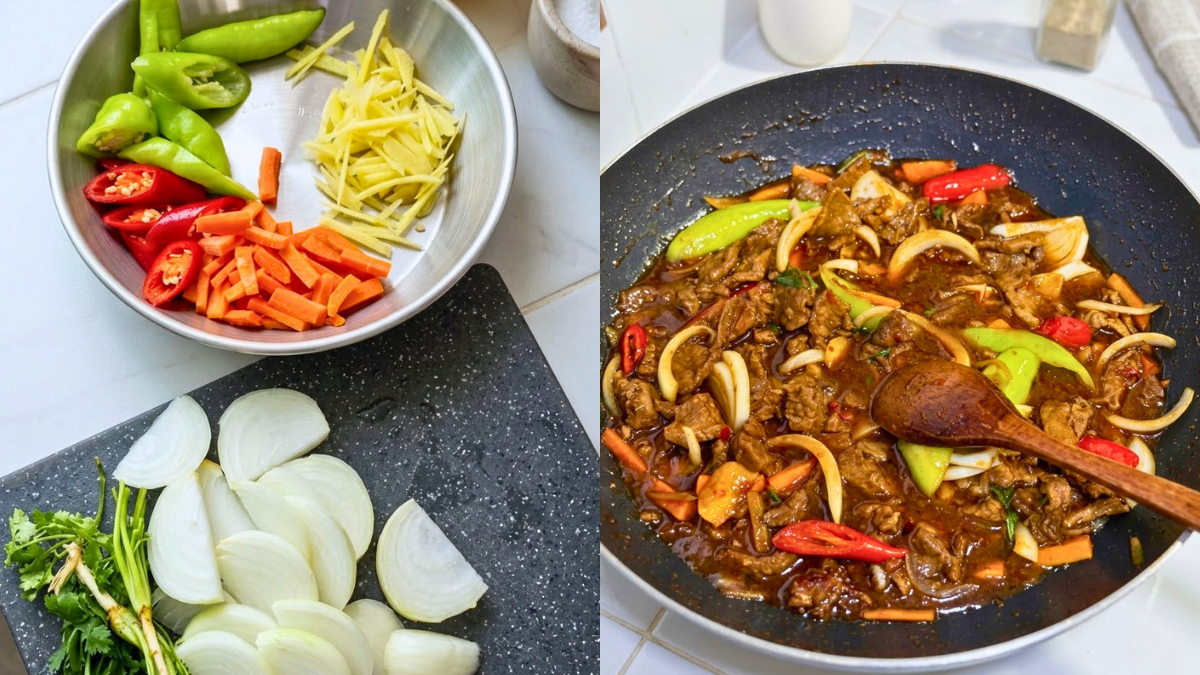 Resipi Daging Goreng Halia Belengas, Harum Halia Semerbak & Menggoda!