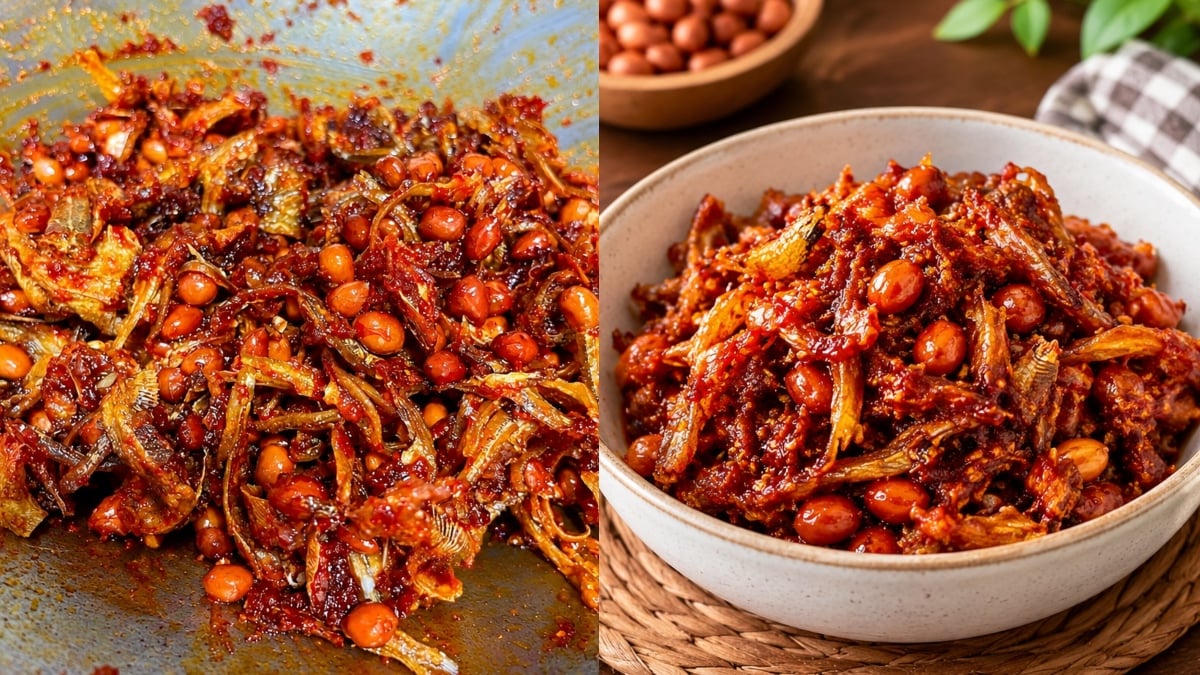 Ikan Bilis Kacang Goreng Sira Sambal, Sekali Rasa Terus Teringat Zaman Sekolah Dulu