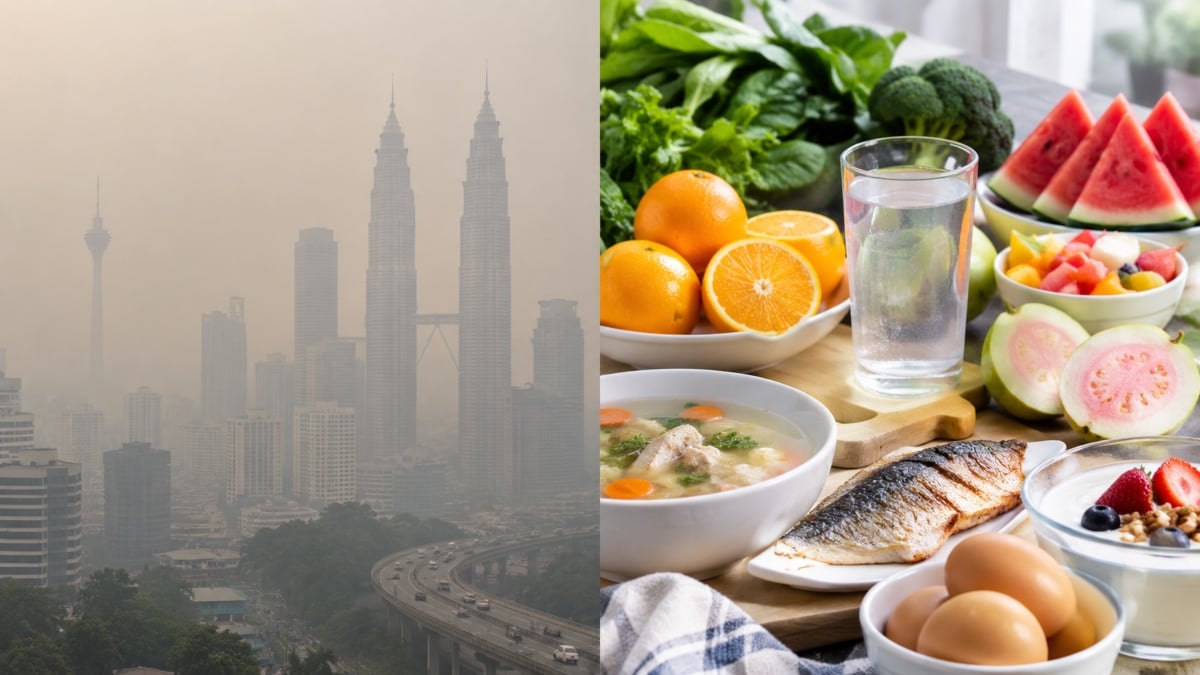 Jerebu Makin Teruk? Ini 10 Makanan & Minuman Yang Boleh Diamalkan Untuk Bantu Jaga Kesihatan