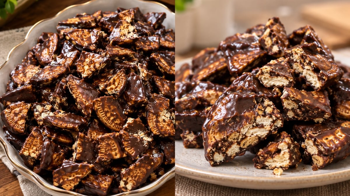 Kek Batik Coklat Crunchy, Tak Banyak Bahan Tapi Rasa Coklatnya Pekat Dan Memikat!