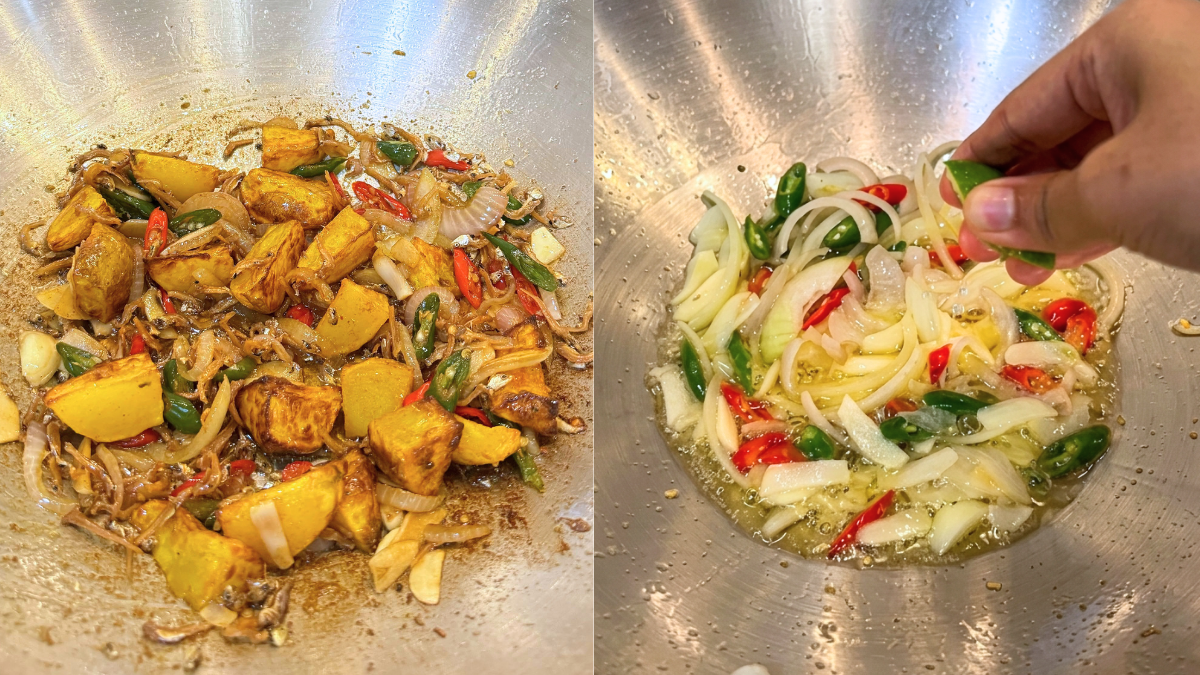 Kentang Ikan Bilis Goreng, Resipi Ringkas Tapi Sedap Sampai Tak Cukup Sepinggan Nasi!
