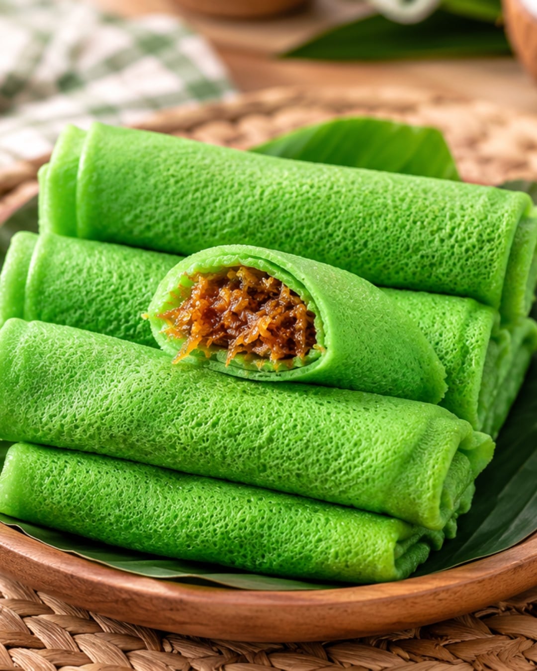 kuih dadar gulung