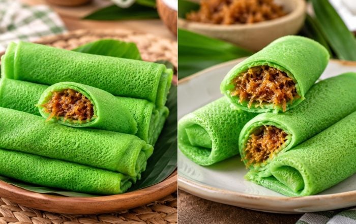 kuih dadar gulung