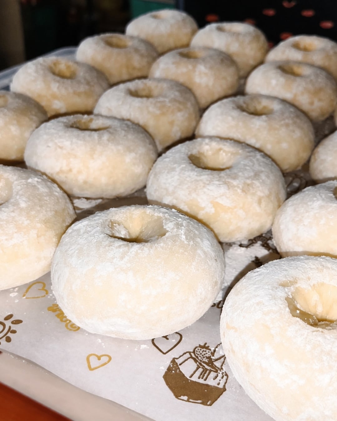 resepi donat 1kg tepung