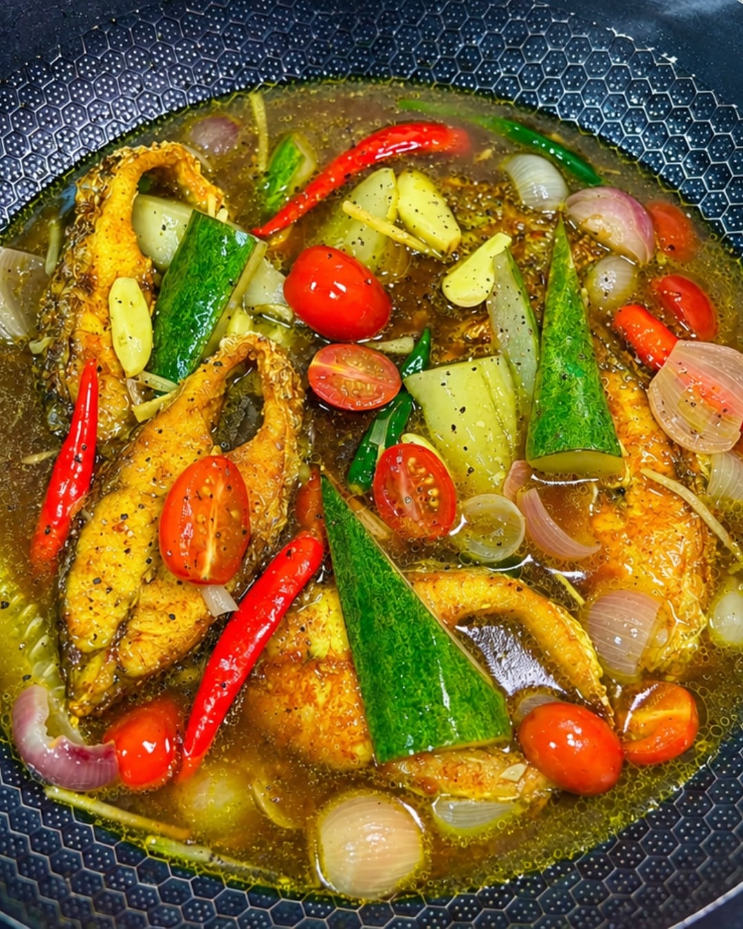 resepi ikan siakap goreng