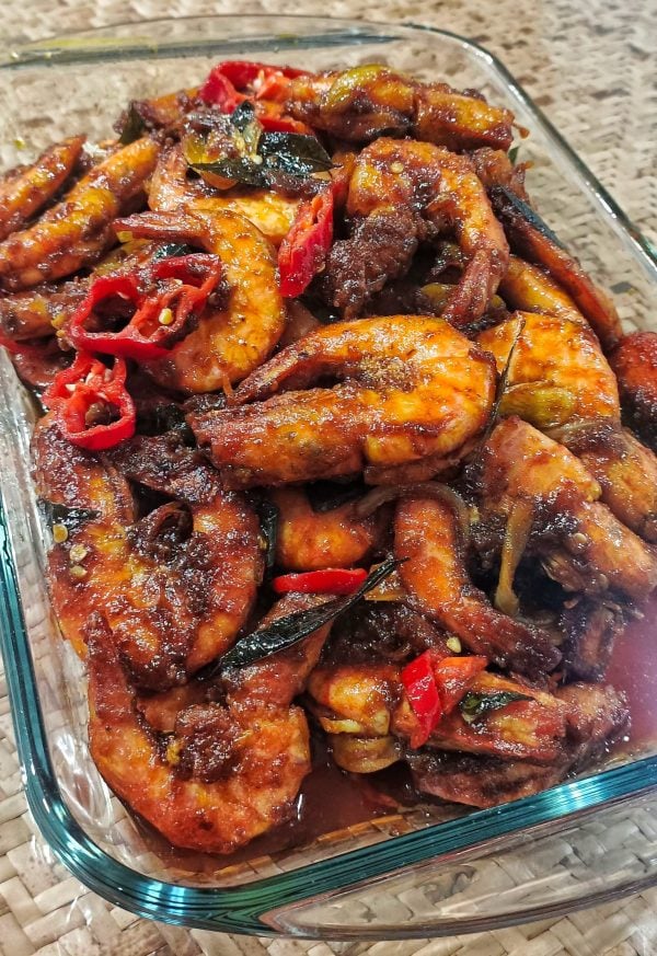 resepi kam heong udang