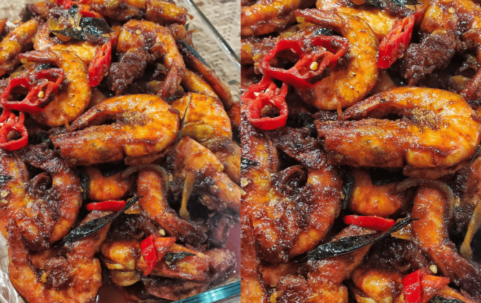 resepi kam heong udang