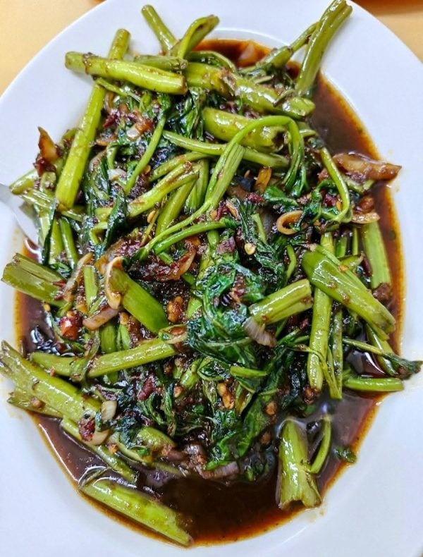resepi kangkung belacan