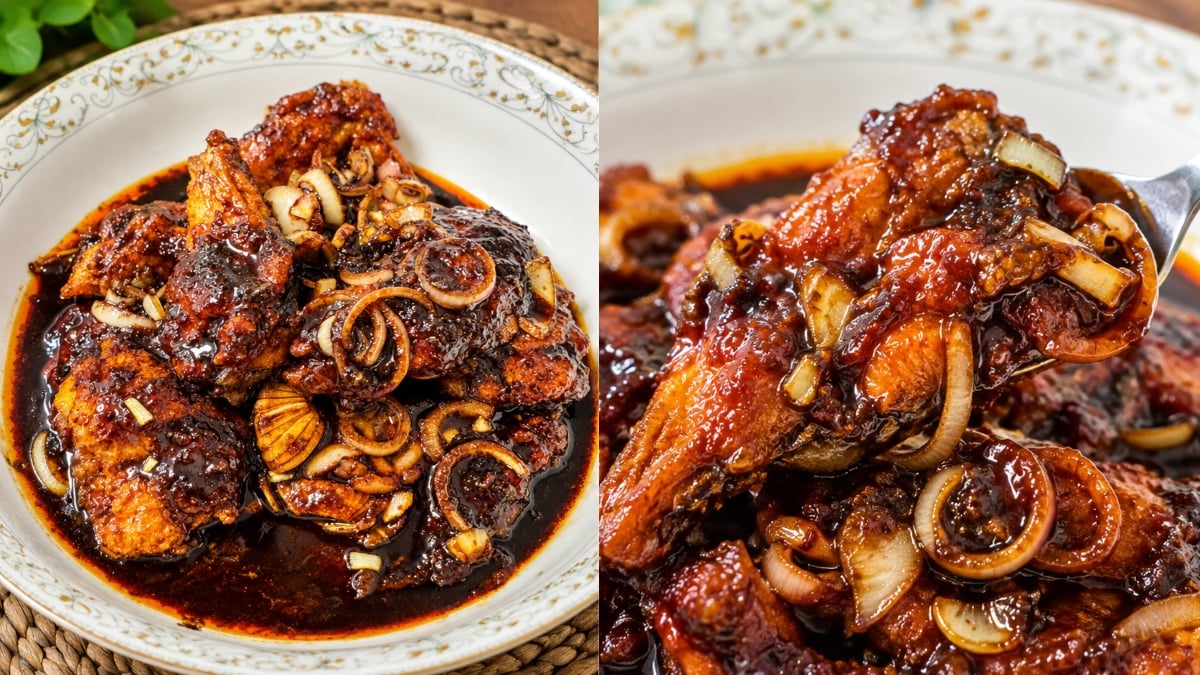 Tak Perlu Banyak Perasa, Ayam Masak Kicap Ini Jadi Padu Bila Serbuk Kari Ditumis Pecah Minyak