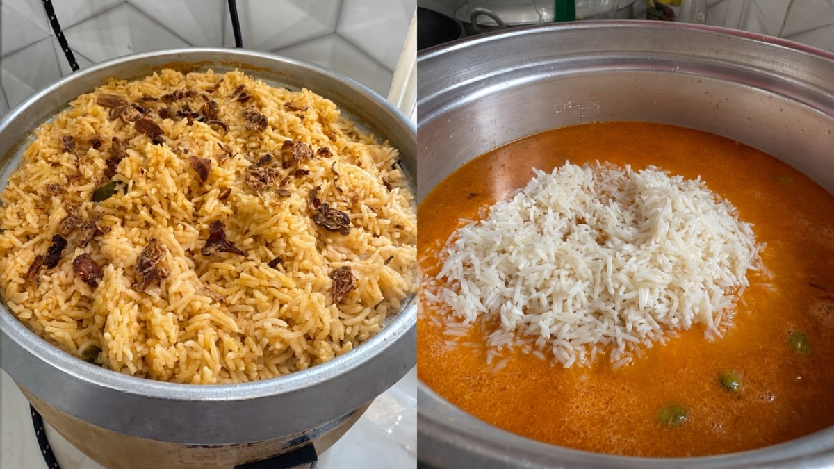 Resepi Nasi Tomato Mudah Untuk 20–25 Orang, Guna Beras Biasa Pun Jadi Cantik