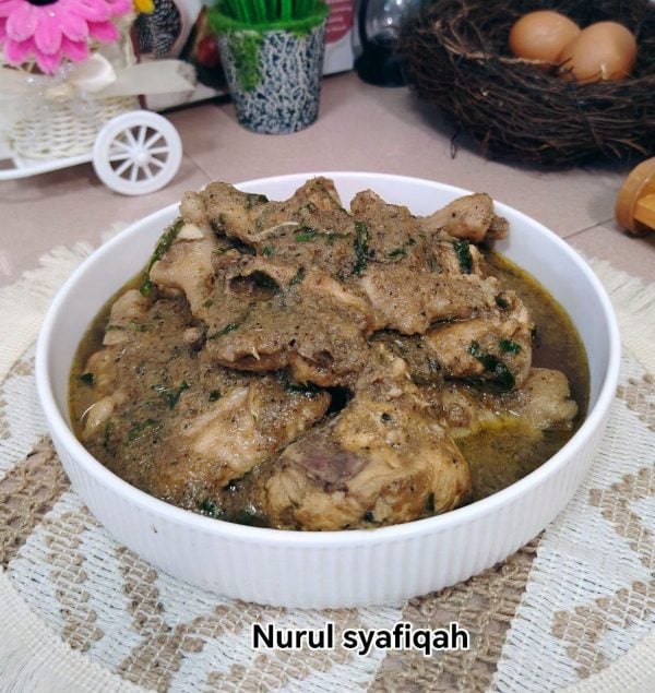 resepi rendang hijau