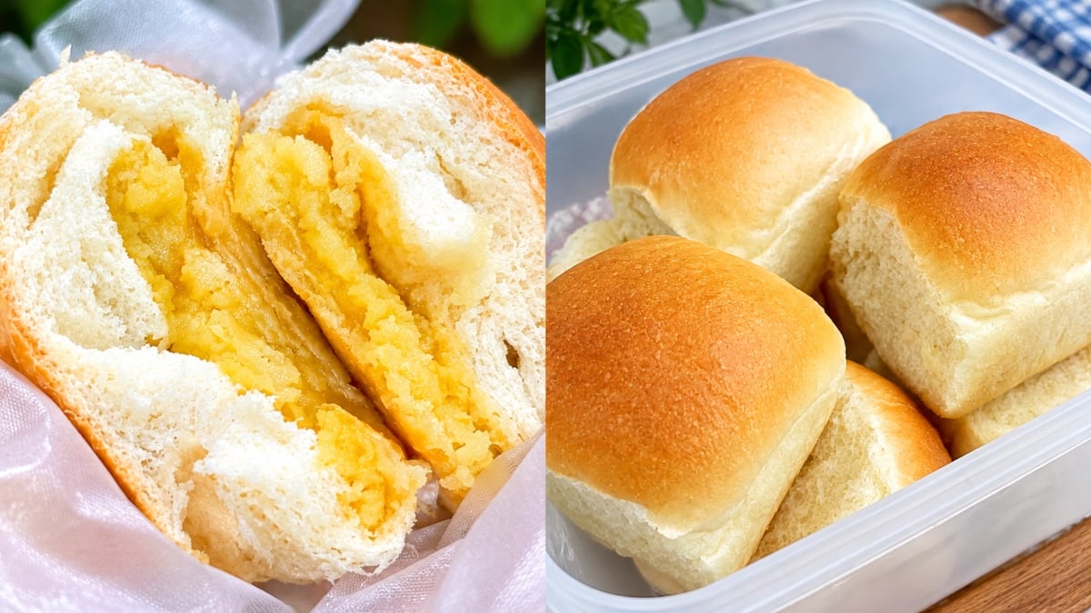 Resepi Roti Bun Inti Buttermilk, Gebu Dan Lembut, Sekali Cuba Terus Nak Buat Lagi