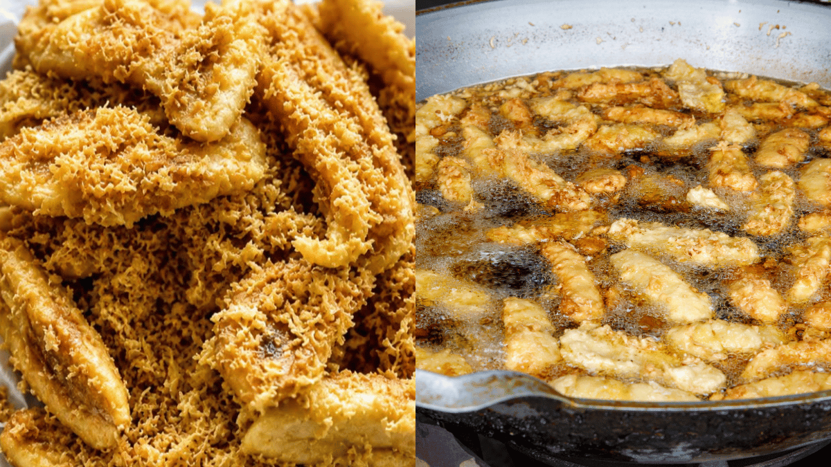 Cara Buat Bancuhan Tepung Pisang Goreng Rangup, Letak 2 Sudu Tepung INI Baru Berkeriuk!