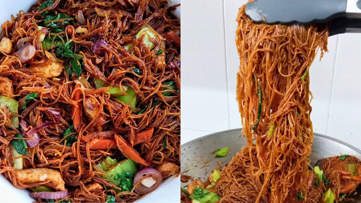 Resipi Mihun Goreng Kicap Pedas ‘Kick’, Cantik Berkilat Warnanya & Buat Selera Terus Naik