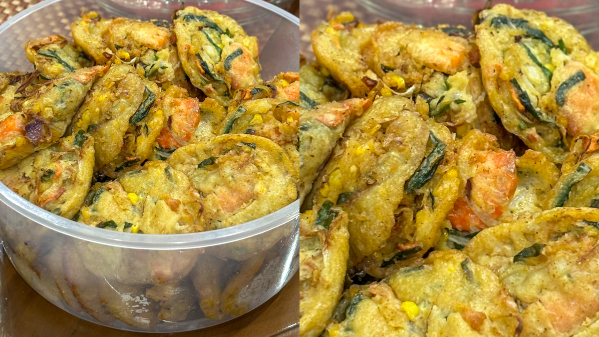 Rahsia Buat Cucur Udang Yang Bulat Cantik, Jangan Terus Cedok Masuk Kuali