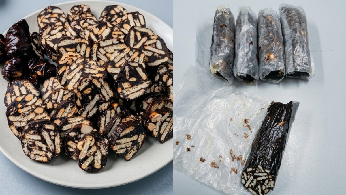 Resipi Kek Batik Gulung, Rupanya Buat Bentuk Macam Ini Lagi Senang Nak Potong!