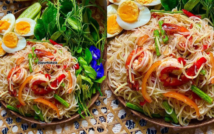 kerabu laksa