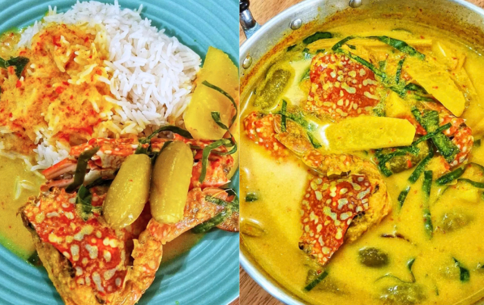 resipi masak lemak ketam