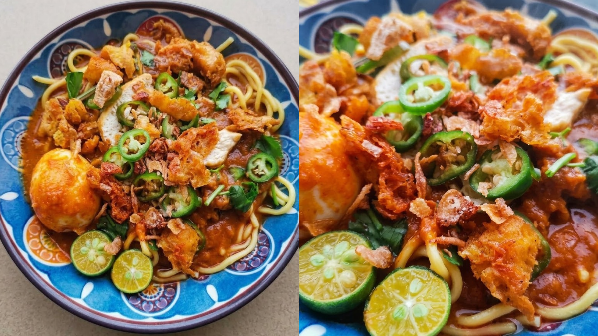 Resipi Mi Rebus Kuah Pekat, Tabur Keropok Kriuk-Kriuk Baru Lagi Nikmat Makan!