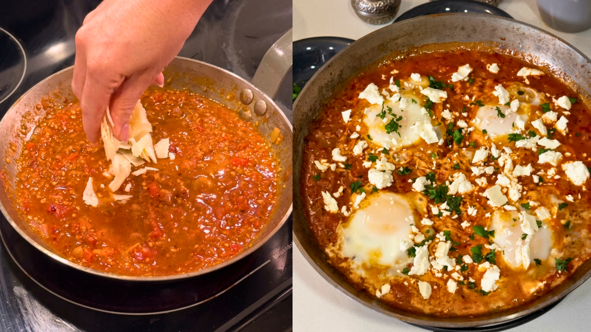 Resipi Shakshuka ‘Campak-Campak’, Nampak Macam Susah…Rupanya Senang Saja Nak Buat!