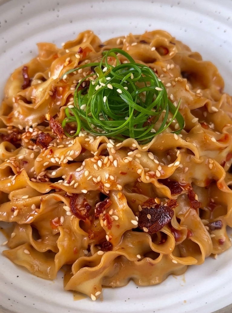 spicy sesame noodles