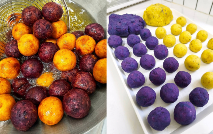 sweet potato balls