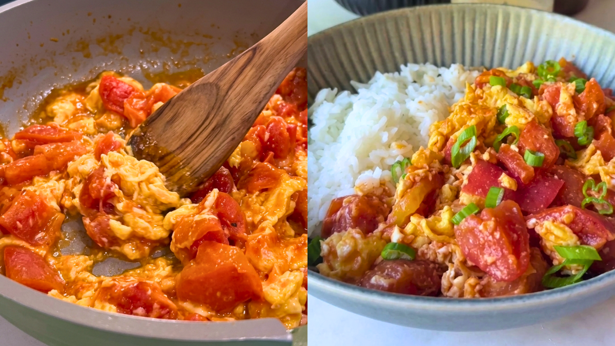 Resipi Telur Tomato, Tak Sampai 15 Minit Dah Siap! Masam Manis Memang ‘Ngam’ Dengan Nasi