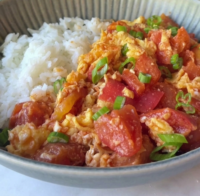 resipi telur tomato