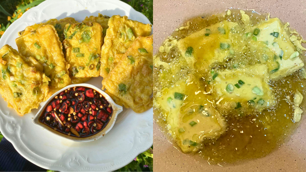Resipi Tempe Mendoan Bersalut Tepung Berempah, Sekeping Tak Cukup Bila Cicah Sos Ini!