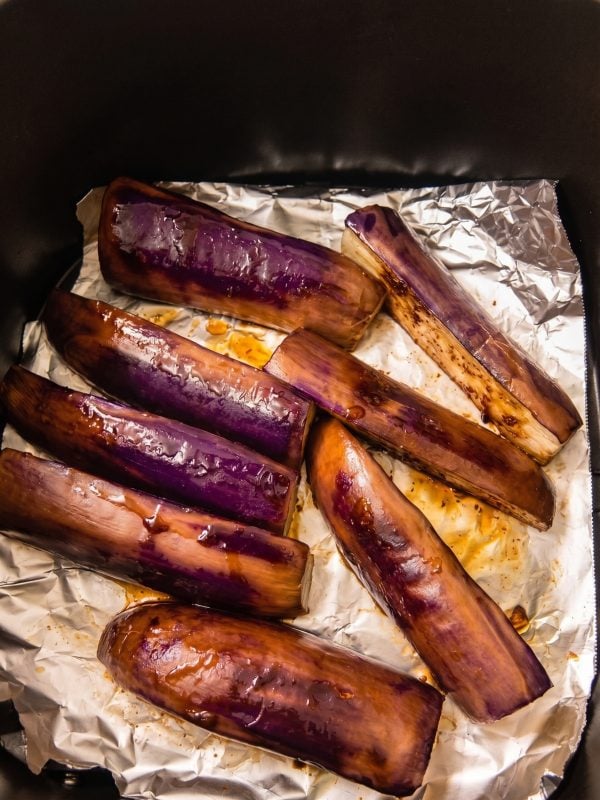 terung bakar air fryer