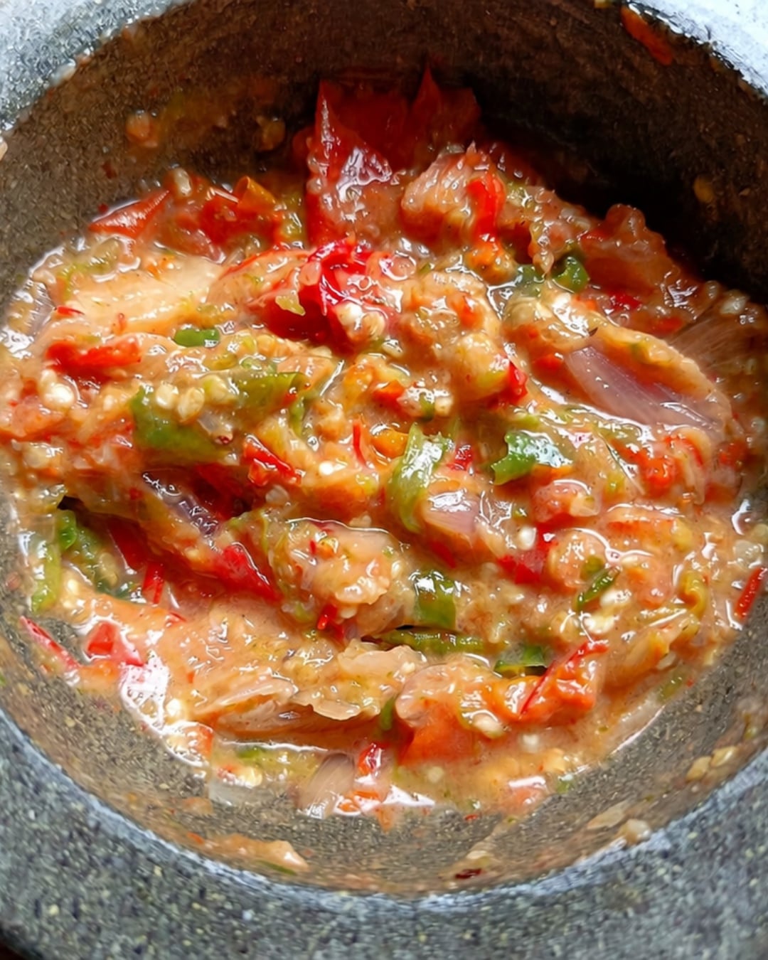 sambal belacan resepi simple