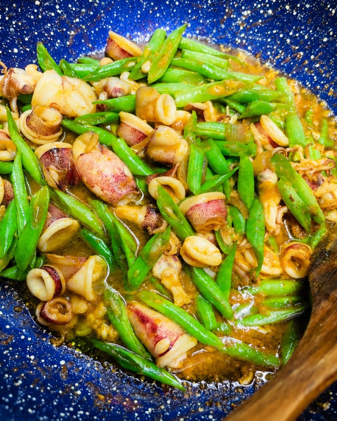 sotong kacang buncis