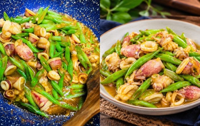 sotong kacang buncis