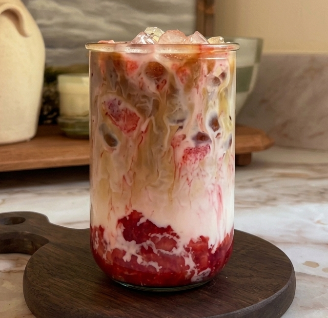 strawberi latte