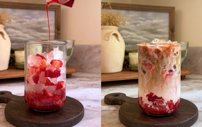 strawberi latte