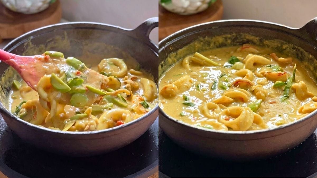Tak Sangka Sotong Pun Sedap Dengan Tempoyak, Memang Tak Cukup Sekali Cedok!