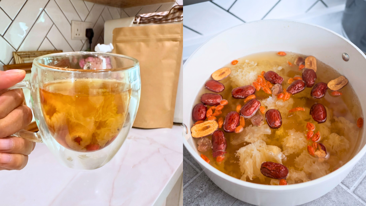 Resipi Air Longan Kurma Merah Dengan Snow Nest, Memang Sedap Diminum Panas Atau Sejuk!