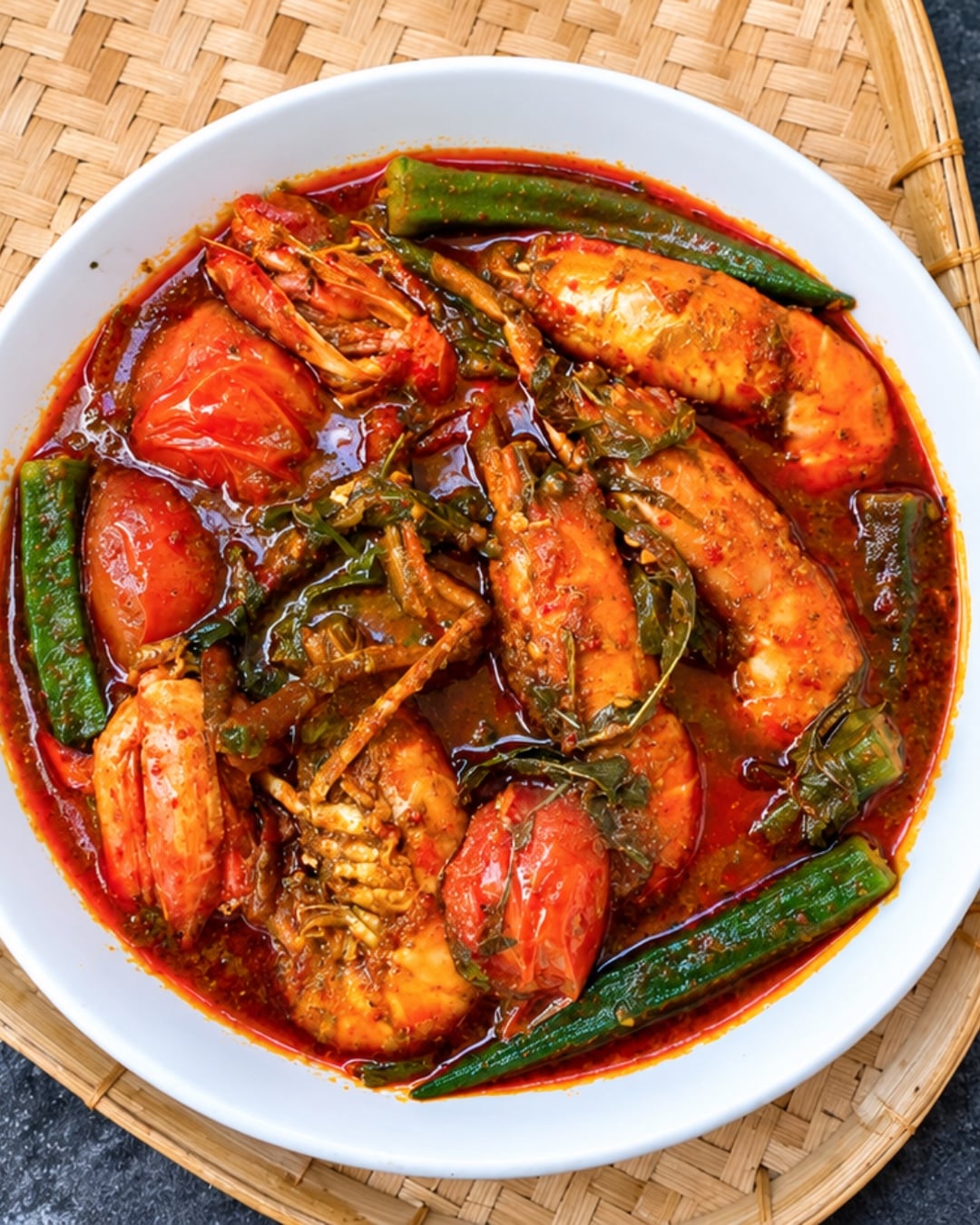 asam pedas udang galah